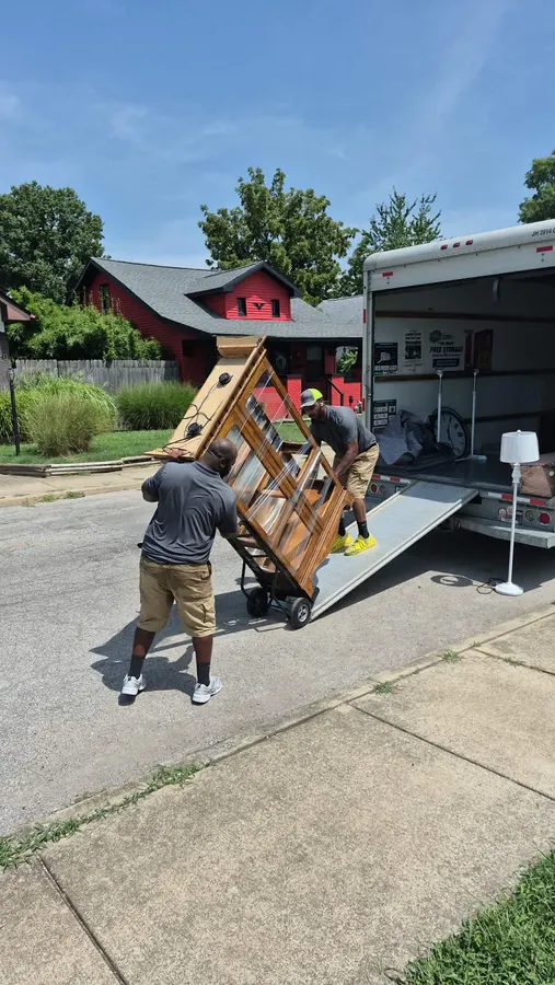 Ready Now Anytime moving crew handling household furniture