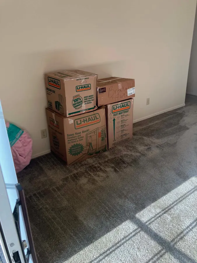 Ready Now Anytime team carefully moving household items